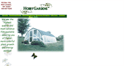Desktop Screenshot of hobbygardens.com